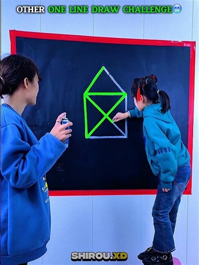 Other one line draw challenge vs The last one!☠️