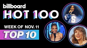 Here’s this week’s #Hot100 top 10 reveal (chart dated Nov. 11, 2023) 🩵 Watch now for the big #BillboardNews countdown to No. 1. | Billboard