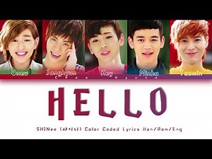 SHINee (샤이니) – Hello (Color Coded Lyrics Han/Rom/Eng)
