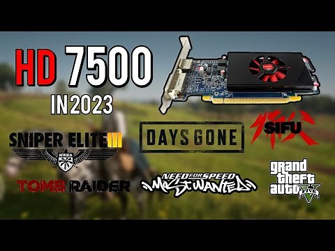 RADEON HD 7500 1GB DDR5 BENCHMARK TEST