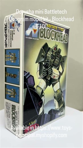 #gunpla #battletech #dougram #blockhead #modelkit