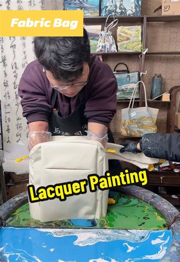 Exploring Lacquer Painting Techniques in Grassland Scenery