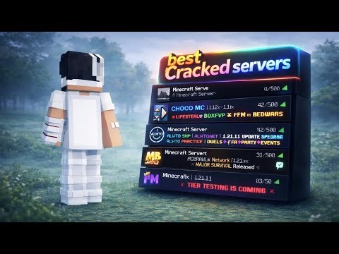 TOP 3 Working Cracked Minecraft PvP Servers! (No Premium)