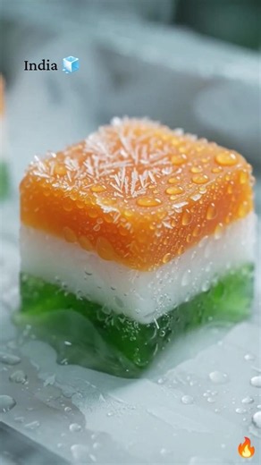 🧊🇮🇳 How India’s Tricolor Ice Cubes Are Made | The Most Satisfying Ice Factory Process! #icemachine