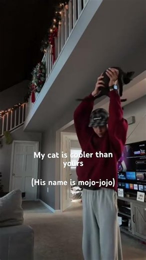 Coolest pet in the game. His name is mojo-jojo. #cat #shorts #catshorts #fyp #pets #ootd