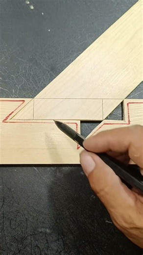 smart trick to measure wood corners 👍💥... #woodworking #diy #art