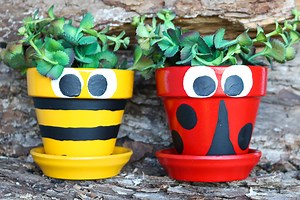 Pot Decoration Ideas for Testors Crafternoons