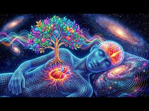 432Hz + 963Hz + 528Hz | The Deepest Healing Sleep: Whole Body Regeneration, Remove Insomnia