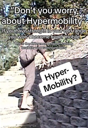 Don’t get carried away with flexibility training without also matching it with strength training. That can make you more prone to injury. #mobility #flexibility