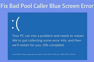 나쁜 풀 발신자 블루 스크린 오류를 수정하는 12 가지 방법 Windows 10/8/7 - 데이터 복구 팁