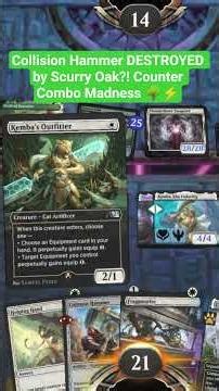 Infinite Counters vs Collision Hammer – Scurry Oak Breaks the Game! | MTG Arena