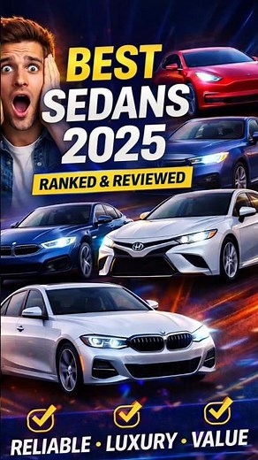 Best Sedans of 2025 😱 Top Cars You Shouldn’t Ignore!