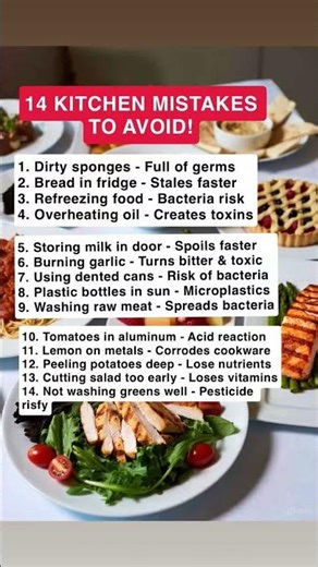 14 COMMON KITCHEN MISTAKES YOU SHOULD AVOID RIGHT NOW! 🚫🍴