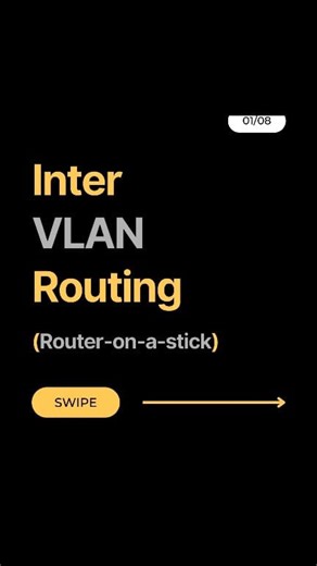 Inter Vlan Routing (Router on a stick) #Networking #vlan #switching #CCNA #CCNP #techtips #ITInfrastructure #networkengineer #networkingwithisrar | Networking with Israr
