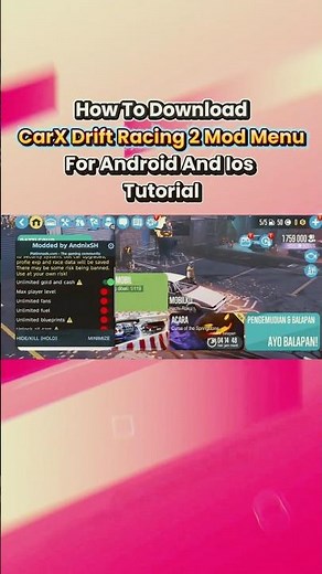 CarX Drift Racing 2 MOD MENU – Unlimited Money, Unlock All Cars