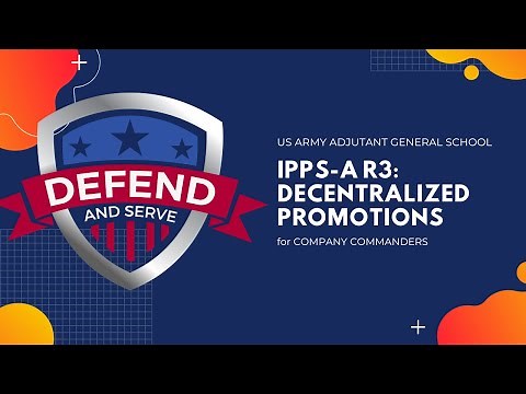 Decentralized Promotions | IPPS-A R3 | Company CDRs