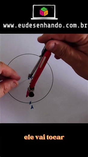 Tangente na circunferência em segundos! ⏱️