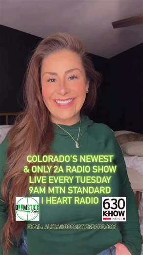 🎙️ BIG ANNOUNCEMENT, COLORADO! 🇺🇸 Join me, Alicia “Boomstick Babe” Garcia, and Ryan Schuiling for 2A Tuesday—every Tuesday at 9:00 AM MT on 630 KHOW 📻 We’re breaking down everything 2nd Amendment in Colorado: 🔹 New gun laws 🔹 Bills being proposed 🔹 What it actually means for YOU 🔹 And the issues YOU want to talk about Tune in live on your local AM dial or stream us on iHeartRadio. 📩 Send us your questions and be part of the conversation. 👉 Where the 2nd is FIRST. Don’t miss it.