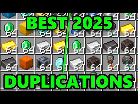7 BEST WORKING DUPLICATION GLITCHES for 1.21 MINECRAFT BEDROCK Edition | FULL 2025 Tutorial!