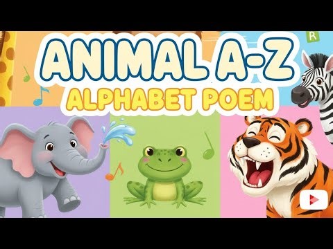 The Jungle A To Z Alphabet Song |Animal A - Z Alphabet Song #childrennurseryrhymes #nurseryrhymes