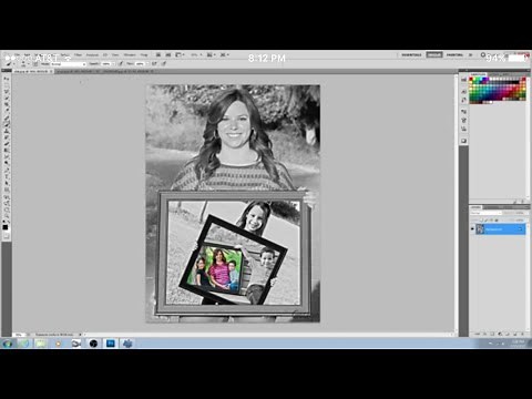 Photoshop for beginners. How to make a "Four Generation" portrait.