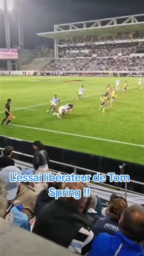 L'Aviron Bayonnais en Demi-Finale du Top14 : L'Essai de Tom Spring