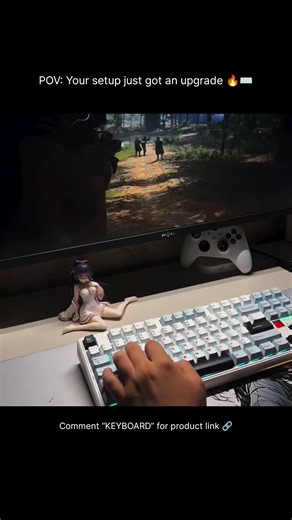 AULA F75 75% Wireless Mechanical Keyboard | Hot Swappable | Pre-lubed Linear Switches | RGB
