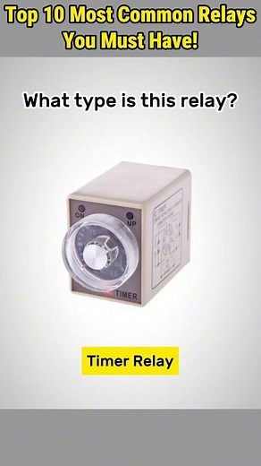 Top 10 Relays You Must Have for Electrical Engineering #electrical #relay #types