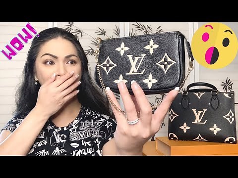 Louis Vuitton Unboxing “NEW MINI POCHETTE IN BICOLOR EMPREINTE LEATHER” 4th of July Edition !!!