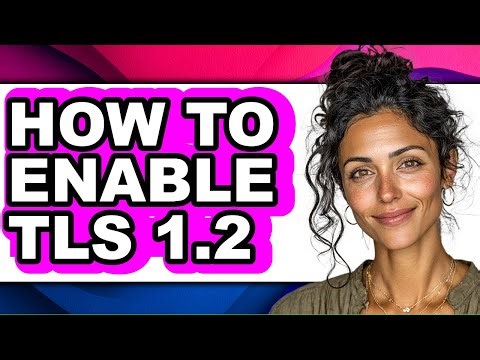 How to Enable Tls 1.2 (only Way)