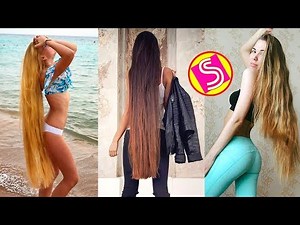 Real Life Rapunzels 2023 - Best Extremely Long Hair Girls | Satisfying Hair Video