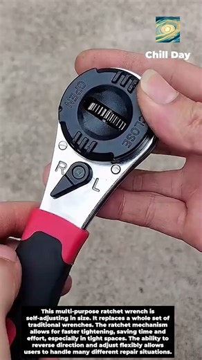 Self-Adjusting Ratchet Wrench