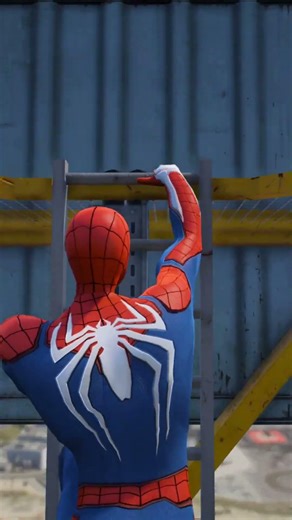 GTA 5 Spider Man Rescue Batman Crazy Physics Ep 323 #shorts