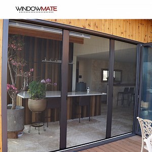 [Hot Item] Horizontal Open Anti Mosquito Net Retractable Door Pleated Mesh Folding Fly Screen