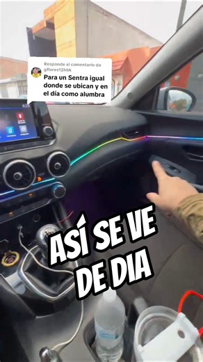 RGB interior lights for car