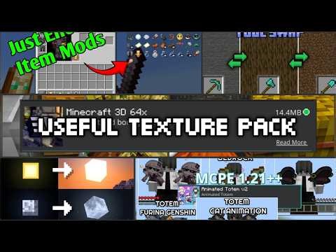 Top 5 useful Texture Pack for Minecraft Bedrock Edition 1.21+