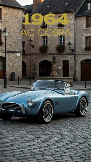 1964 AC Cobra | The Legendary Muscle Car That Shocked the World 🐍🔥