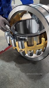 1.8M views · 16K reactions | Production Process Of Super Huge Bearing #mechanic #mechanicsteve #BearingProduction | Mechanic Steve | Facebook