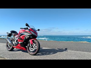 KAWASAKI ニンジャ250（2017）をただ走らせるだけの動画