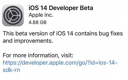 iOS14详细安装教程与上手使用体验