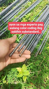 ayon sa experto pag walang color coding ibig sabahin sub standard #kafallowers #reelschallengereelschallenge #fbyシvideo #reelsfbシ #fb #construction #FYI #reels #fallowers #viral | Jeremias Gabaon Enrique