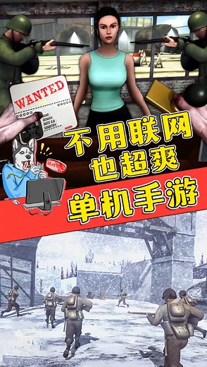 不用联网也超爽的单机游戏。
