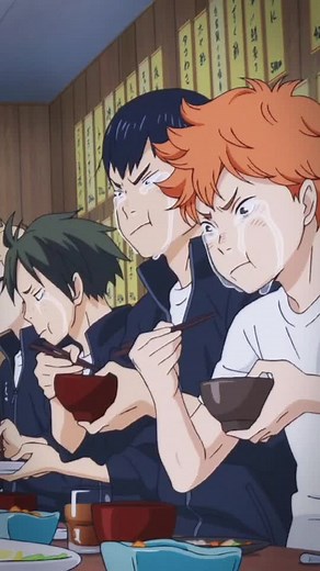 Llorar esta bien // It’s ok to cry 🌧 #haikyuu #karasuno #anime #weeb #otaku