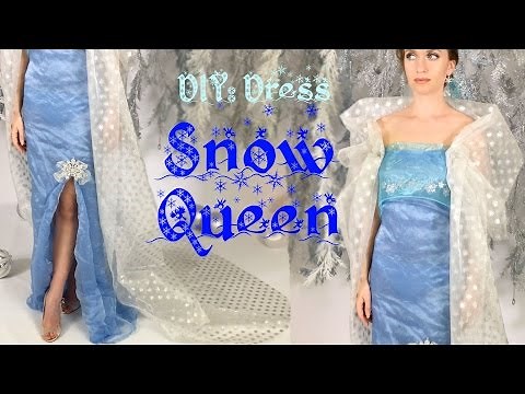DIY: The Snow Queen Costume - NO SEWING! + Makeup & Hairstyle! ➻ 4Anastasia