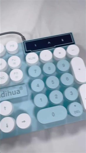 Macaron blue color keyboard #keyboard #computereducation #mechanicalkeyboard #gaming