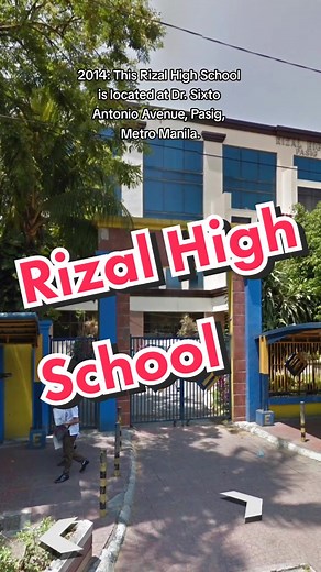 Rizal High School Then and Now: A Look at the Past and Present