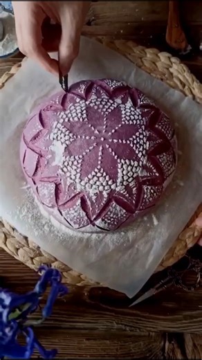 Purple bread | Bake with me