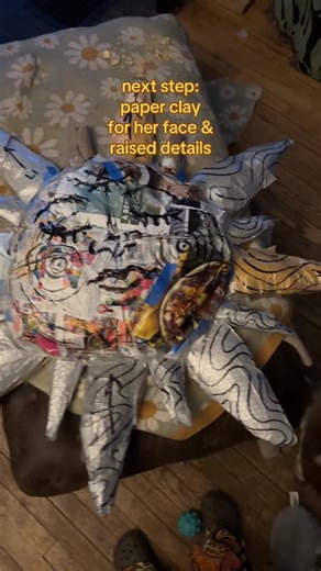 Creating Wall Art with Recycled Paper Clay