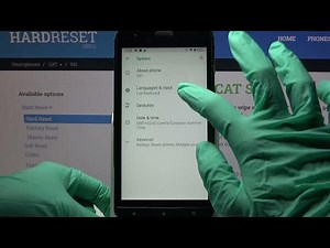How to Turn On / Off Auto Correction in CAT S61?