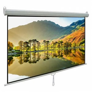 [Hot Item] 150 Inch Manual Projector Screen for Home Theaters